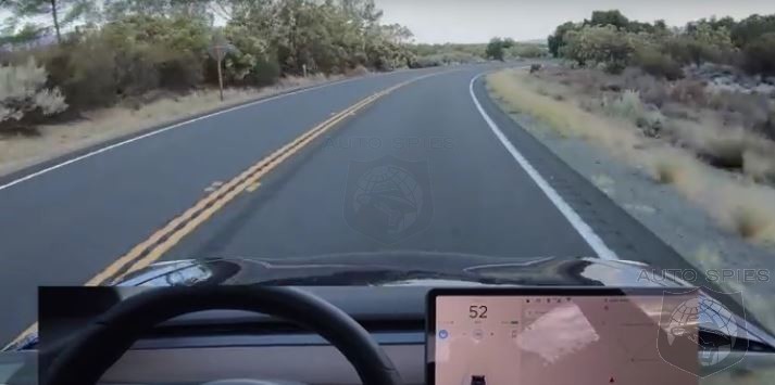 Model 3 Autopilot Tested At Speed On A Winding Road - Uses Every Inch Of The Lane To Do It